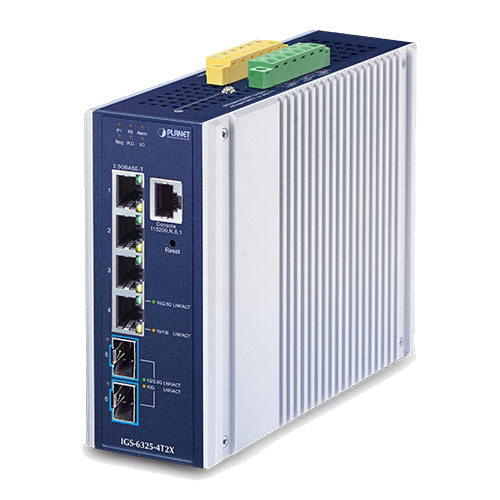 Performante IT-Knoten im Einsatz - der IGS-6325-4T2X Ethernet Switch