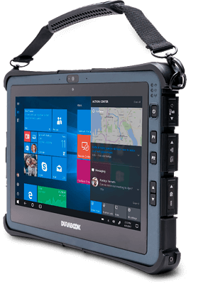 Überblick über Robustes Industrie-Tablet PC U11I von Durabook