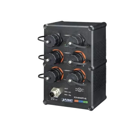 PLANET präsentiert neuen DIN-Rail Managed Switch IGS-604HPT-RJ