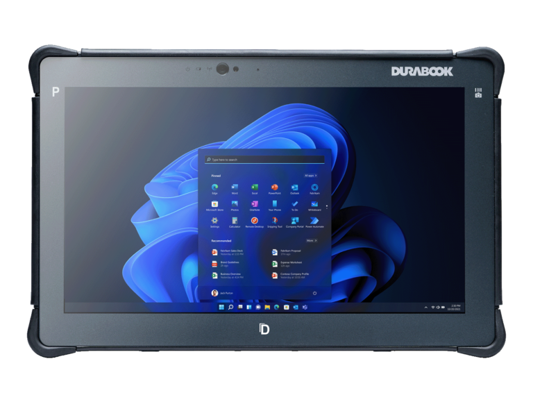 R11L Rugged Tablet von Durabook jetzt mit Intel 12 Gen CPU verfügbar.