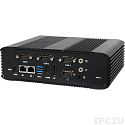 Lüfterloser Mini PC mit COM-Ports im ETX-Format
