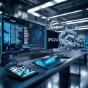 Industrielle Produktion mit Artificial Intelligence (AI)/Künstlicher Intelligenz (KI)