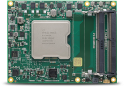 Axiomteks CEM710 ist ein leistungsstarkes COM Express Type 7 Modul basierend auf Intel Xeon CPUs mit erweitertem Temperaturbereich