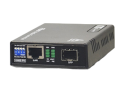 Effizientere Netzwerke durch SFP zu PoE+ Media Converter PMC-1000S