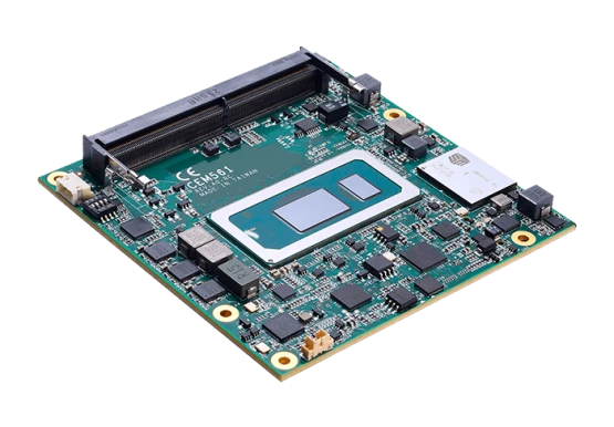 CEM561 COM Express Type 6 CPU boards with 12th gen Alder Lake U CPU