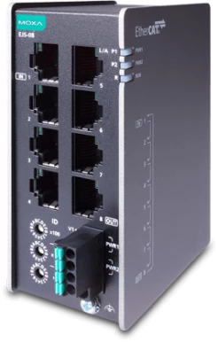 Überblick auf der EtherCAT-Hubs EJS-08, EJS-08-T