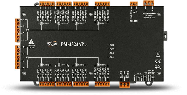 Die Produktlinie der Mehrkreis-Leistungsmesser wird um neue Modelle erweitert: PM-4324AP und PM-4324AP-MTCP