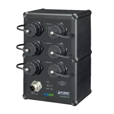 PLANET stellt den neuen industriellen Transport-Switch IGS-5227-6T vor