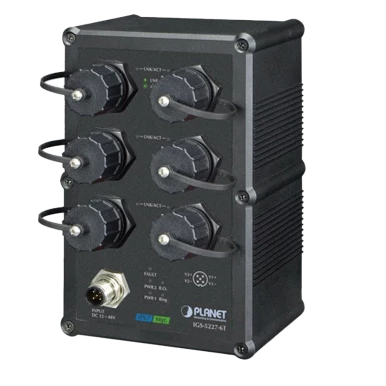 PLANET Technology präsentiert neuen DIN-Rail Managed Switch IGS-5227-6T
