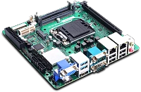 MANO540: a Mini ITX board with full height PCIe x16 slot