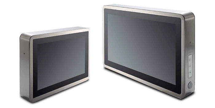 IPC2U presents: GOT-812W-511-C-DC and GOT-815W-511-C-DC, Axiomtek's new IP66/IP69K 12.1" and 15.6" Panel Computers