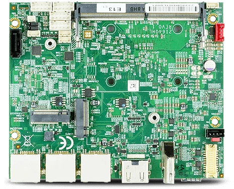 2I640HL CPU board with integrated Hailo-8 AI accelerator