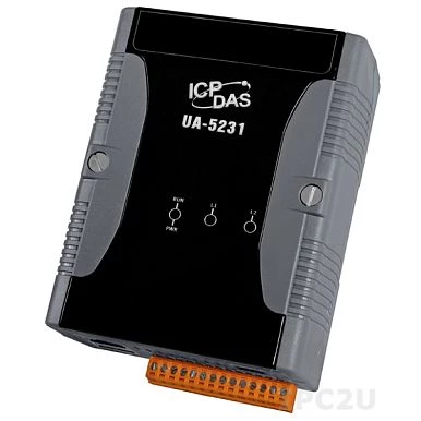 All-in-One: UA-5231 Datenerfassungs-Controller und Industrial IoT Kommunikationsserver
