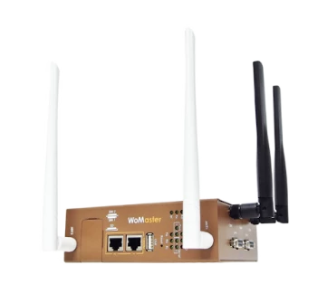 Secure, stable IoT systems: WR322GR serial router with redundant dual LAN, Wi-Fi and LTE