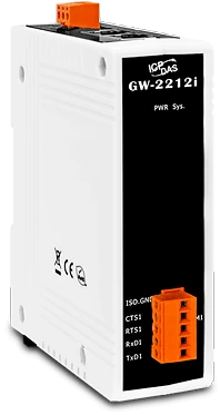 Die Modbus-Gateways GW-2200i mit schmalem Gehäuse und 2 LAN-Schnittstellen