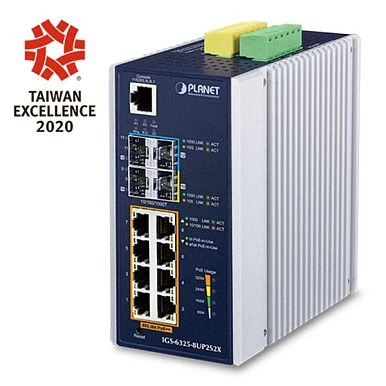 Neuer PoE-Switch von Planet - IGS-6325-8UP2S2X