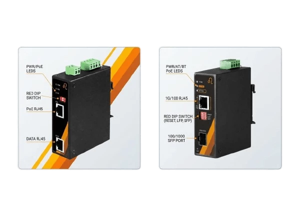 Leonton Technologies Industrielles 802.3bt PoE-Portfolio – Fünf Produkte für anspruchsvolle Netzwerkumgebungen