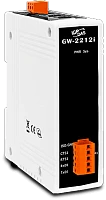 GW-2200i series Modbus gateways featuring slim design and 2 LAN ports