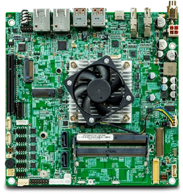 Mini-ITX-Motherboard tKINO-ULT6 mit 4 4K-Videoausgängen