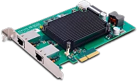 AX92324 – an industrial frame grabber card with 2 10 GigE ports and PoE