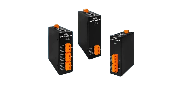 ICP DAS GW-2500iM Modbus Gateways unterstützen Modbus TCP/TLS, HTTPS und IEEE 802.1X