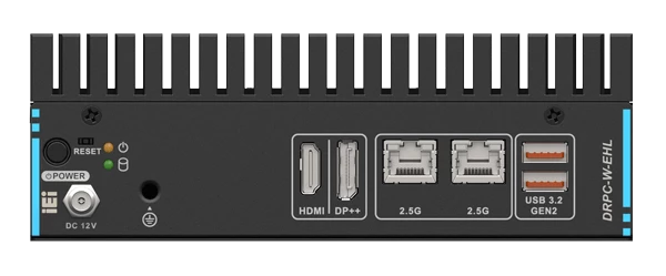 DRPC-W series provide modern 3.5'' DIN Rail PC for industrial and IoT systems