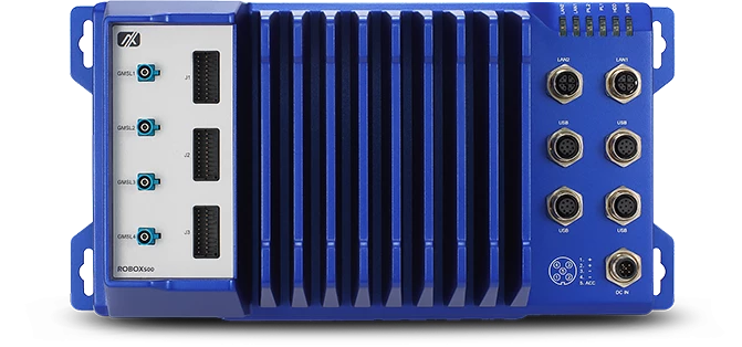 Axiomteks ROBOX500 ROS 2 AMR M12-Controller für schwere autonome Fahrzeuge und AM-Roboter