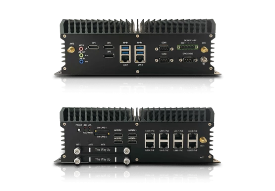 ABOX-5200G1 und ABOX-5200G4 - Leistungstarke Industrierechner von SINTRONES mit passivem Kühlsystem