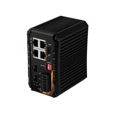 LEONTON präsentiert neuen DIN-Schienen-Managed-Switch CBG5-0602-SFP