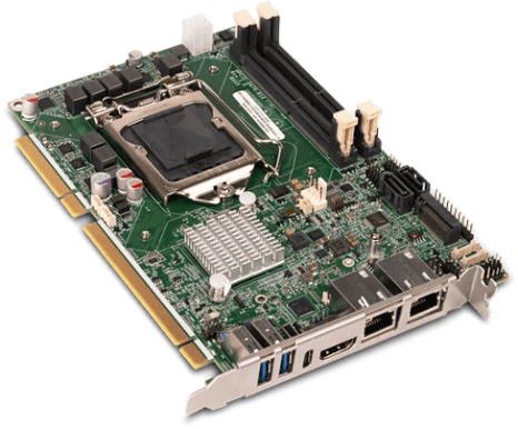 HPCIE-Q470: a half-size PICMG 1.3 mainboard with Intel Core i CPU support