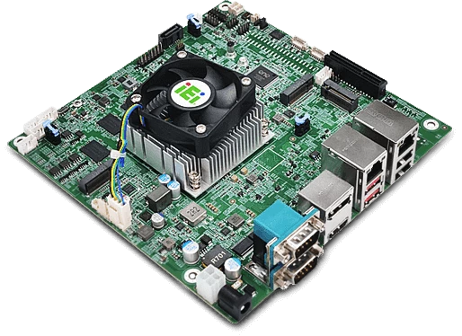 Mini ITX board KINO-EHL-J6412 with 2x2.5Gbps Ethernet ports