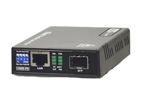 Effizientere Netzwerke durch SFP zu PoE+ Media Converter PMC-1000S