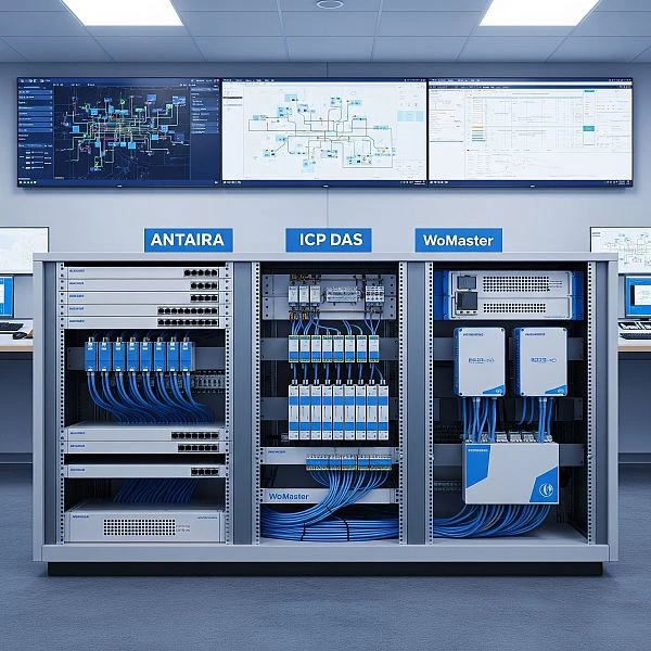 Antaira vs. WoMaster vs. ICP DAS - Der Überblick über die industrielle Netzwerklösungen