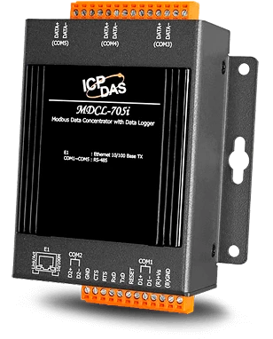 MDCL-705i: a Modbus TCP gateway with data concentrator and data logger function