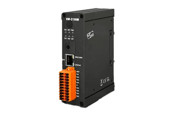 ICP DAS neues Gateway GW-2139M verbindet BACnet MS / TP und Modbus TCP