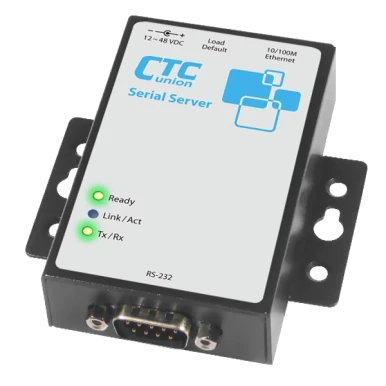 Remote-Steuerung über das IP-Netzwerk: STE100A Ethernet Serial Server