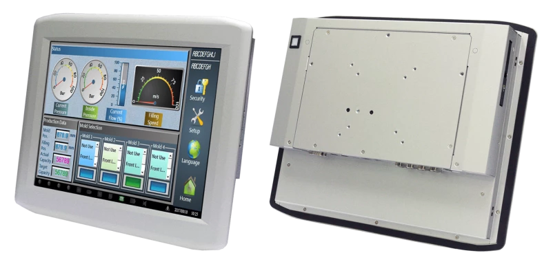Lüfterlose Aluminium-IP66-Panel-PC-Serie von Arestech