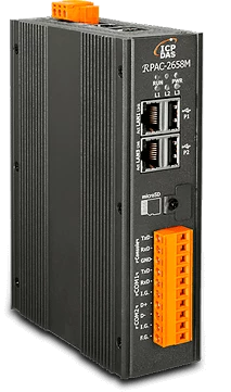 Linux-based compact controller RPAC-2658M supporting IEC 61131-3 languages