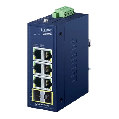 PLANET stellt neuen DIN-Rail Managed Switch IGS-820TF-PN vor