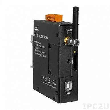Industrie Modem GTM-203M-3GWA - kompaktes Metallgehäuse für DIN-Rail