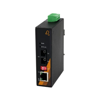 MEG2-0201-BBS1-T: Hochpräziser Ethernet-Glasfaser-Konverter für sichere industrielle Datenkommunikation