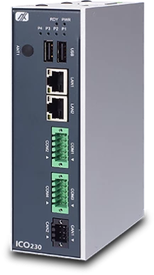 Axiomteks ICO230: der neueste kompakte Computer basierend auf i.MX 8M-Plus CPU mit Stromschutz